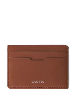 Lanvin: Коричневый картхолдер 