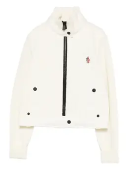 Moncler Grenoble: Белая куртка 