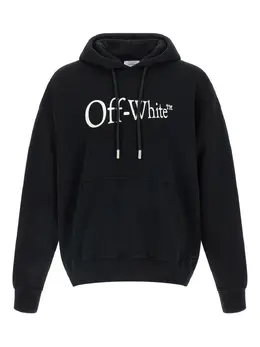 Off-White: Чёрная толстовка  Arrow