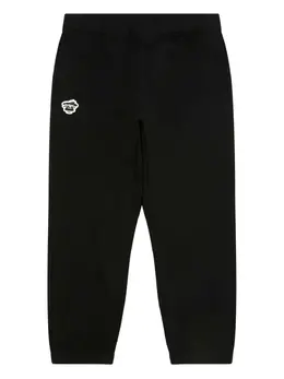 AAPE BY *A BATHING APE®: Чёрные брюки 