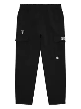 AAPE BY *A BATHING APE®: Чёрные брюки 