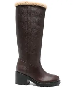Bally: Коричневые ботинки 