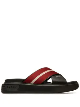 Bally: Чёрные сандалии 