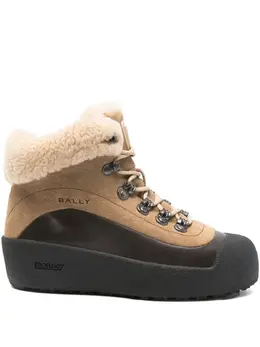 Bally: Светлые ботинки 