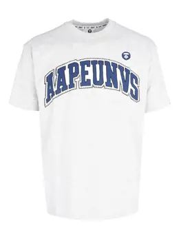AAPE BY *A BATHING APE®: Светлая футболка 