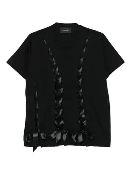 Simone Rocha: Футболка с бантом 