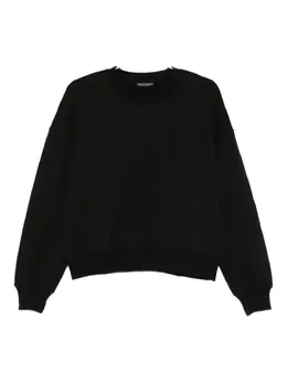 Emporio Armani: Чёрный свитшот 