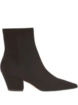 Gianvito Rossi: Коричневые ботинки 