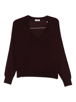 Elisabetta Franchi: Свитер с v-образным вырезом 