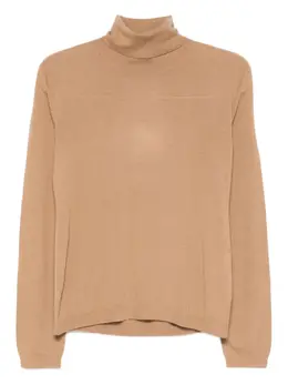 Max Mara: Бежевый свитер 