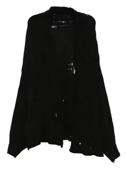 Yohji Yamamoto: Чёрный кардиган 