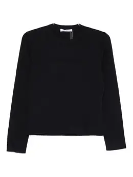 Max Mara: Синий свитер 
