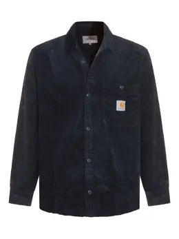 Carhartt WIP: Синяя рубашка 