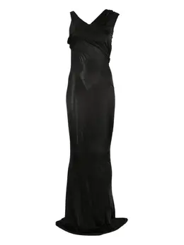 Rick Owens Lilies: Драпированное платье 
