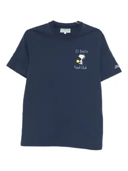 MC2 Saint Barth: Голубая футболка  Snoopy