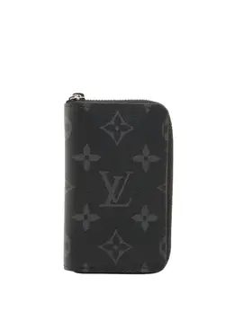 Louis Vuitton Pre-Owned: Чёрный кошелёк 
