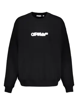 Off-White: Свитшот с принтом 