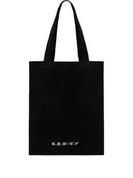 Rick Owens DRKSHDW: Чёрная сумка-шоппер 