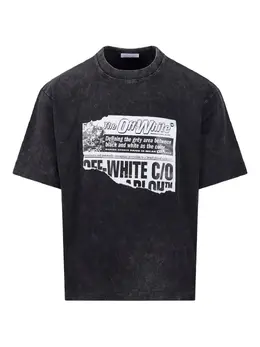 Off-White: Футболка  Arrows с принтом
