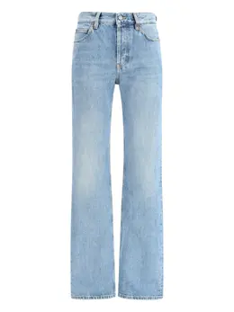Saint Laurent: Светлые джинсы 
