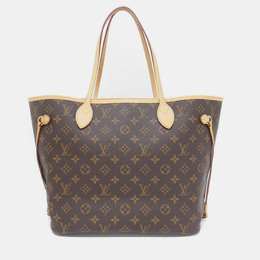 Louis Vuitton: Коричневая сумка  Neverfull MM