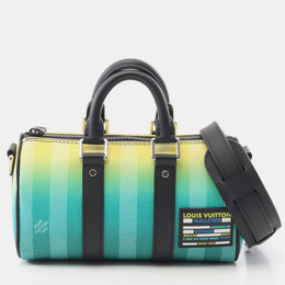 Louis Vuitton: Сумка  Keepall в полоску
