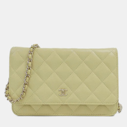 Chanel: Жёлтый кошелёк 
