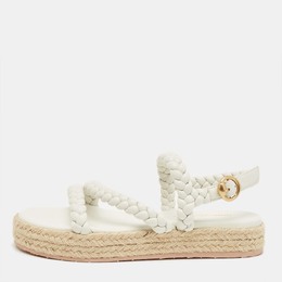 Gianvito Rossi: Белые мокасины 
