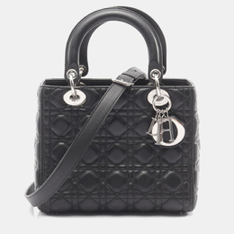 Dior: Чёрная сумка 