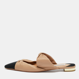 Aquazzura: Бежевые сабо 