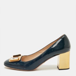 Prada: Зелёные туфли 