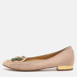 Charlotte Olympia: Бежевые балетки 
