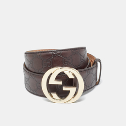 Gucci: Ремень  Interlocking G