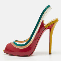 Christian Louboutin: Многоцветные сандалии 