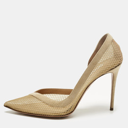 Aquazzura: Бежевые туфли 