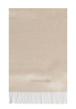 CORNELIANI: Коричневый шарф 