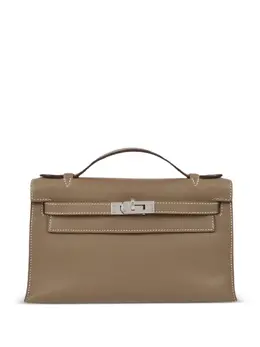 Hermès Pre-Owned: Коричневый клатч 
