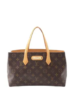 Louis Vuitton Pre-Owned: Коричневая сумка-шоппер 