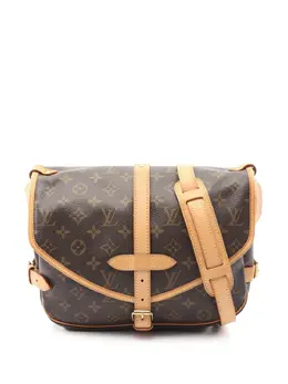 Louis Vuitton Pre-Owned: Коричневая сумка 
