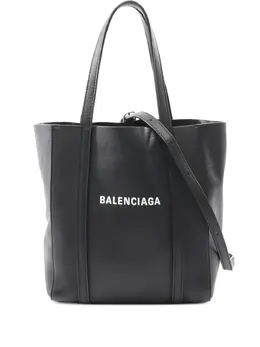 Balenciaga Pre-Owned: Чёрная сумка-шоппер 