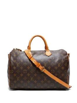 Louis Vuitton Pre-Owned: Коричневая сумка-шоппер 