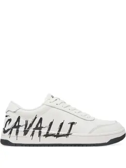 Just Cavalli: Белые кроссовки 