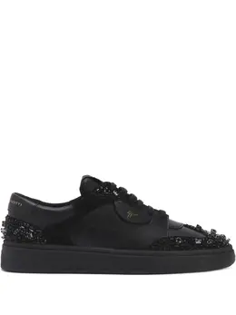 Giuseppe Zanotti: Чёрные кроссовки 