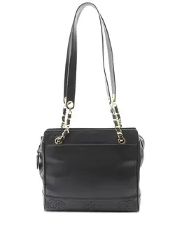 CHANEL Pre-Owned: Чёрная сумка 