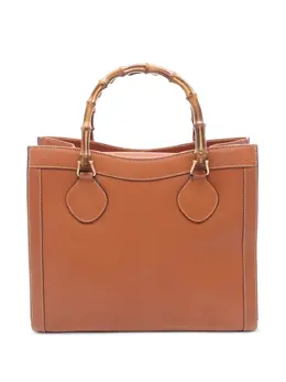 Gucci Pre-Owned: Коричневая сумка-шоппер 
