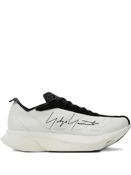 Y-3: Белые кроссовки 