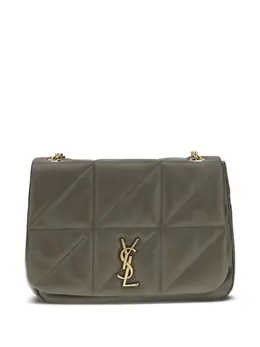 Saint Laurent: Зелёная сумка  Jamie