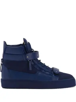 Giuseppe Zanotti: Голубые кроссовки  Coby