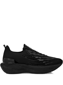 Plein Sport: Чёрные кроссовки 