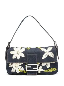 Fendi Pre-Owned: Сумка с цветочным принтом 